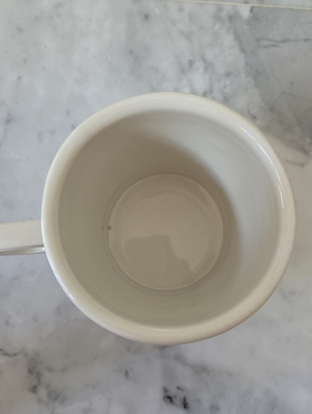 Anthropologie Monogram Initial Letter E Shaver Mug - Picture 3 of 4